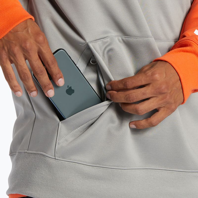 Felpa da snowboard DC Dryden arancione da uomo 6