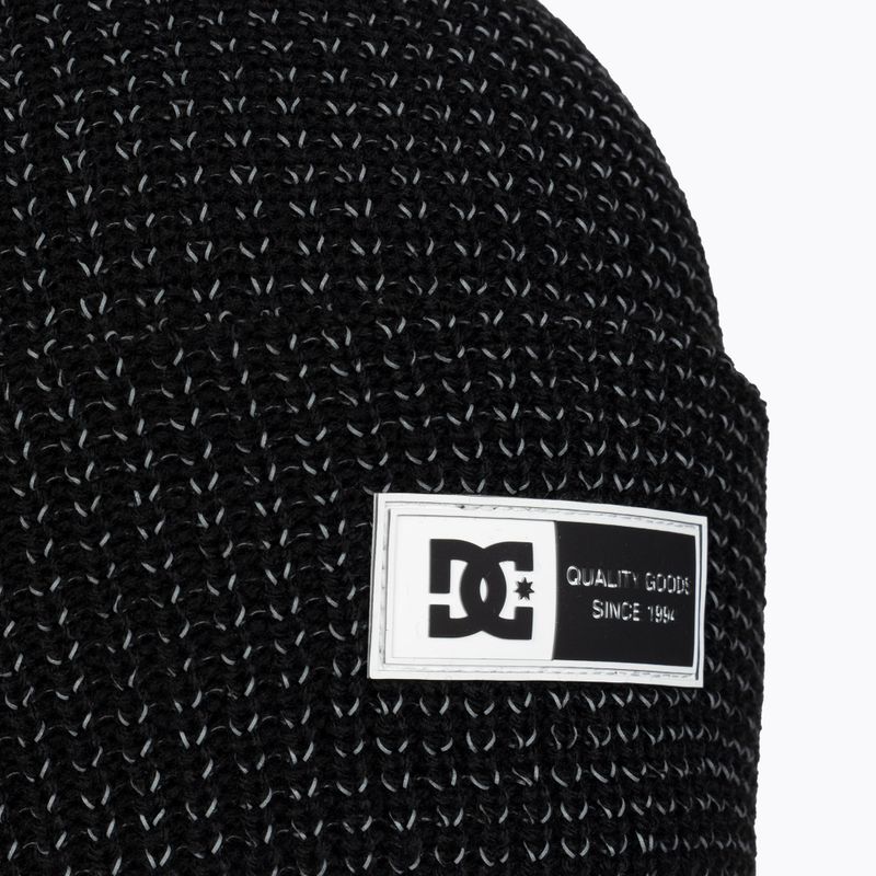 Berretto invernale da uomo DC Sight riflettente nero 4