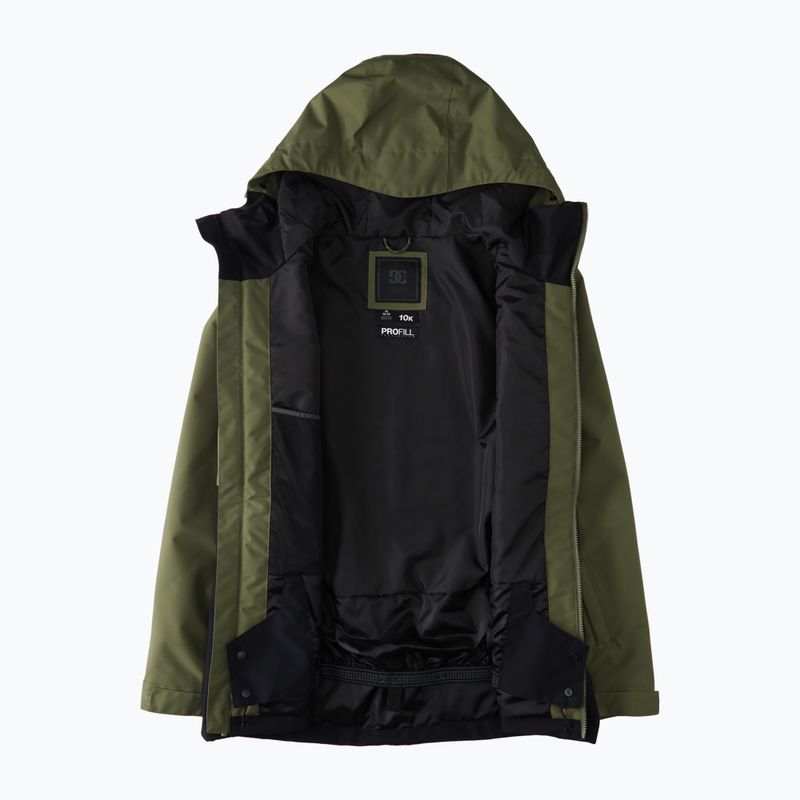 Giacca da snowboard DC Basis four leaf clover da uomo 9