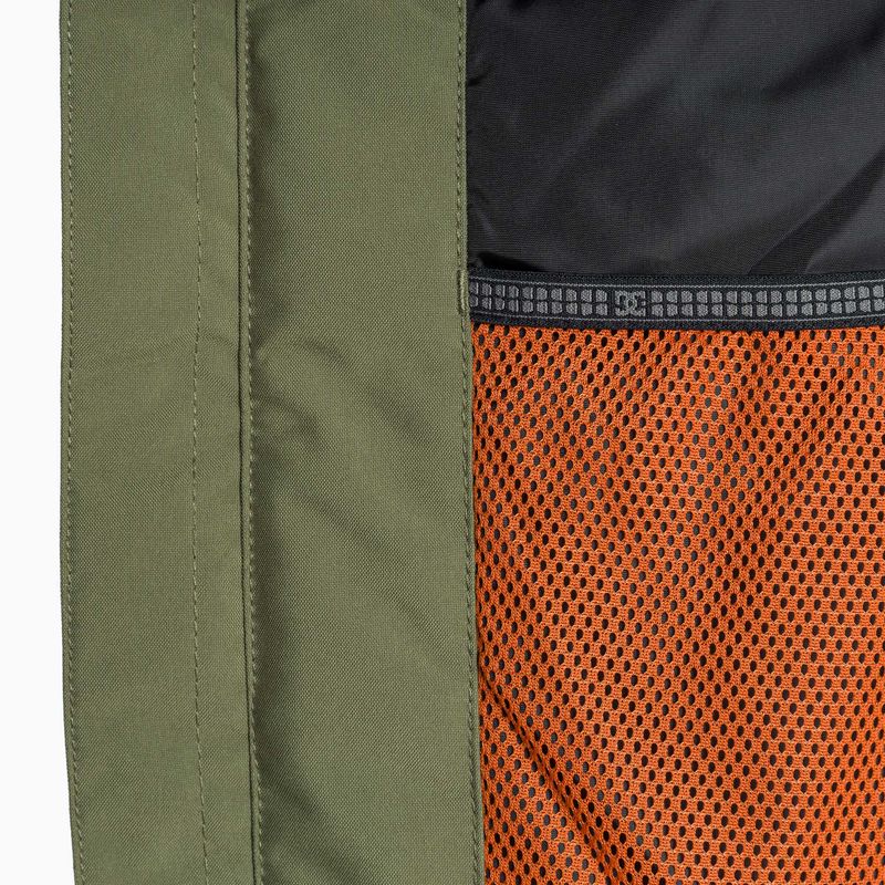 Giacca da snowboard DC Defy four leaf clover da uomo 11