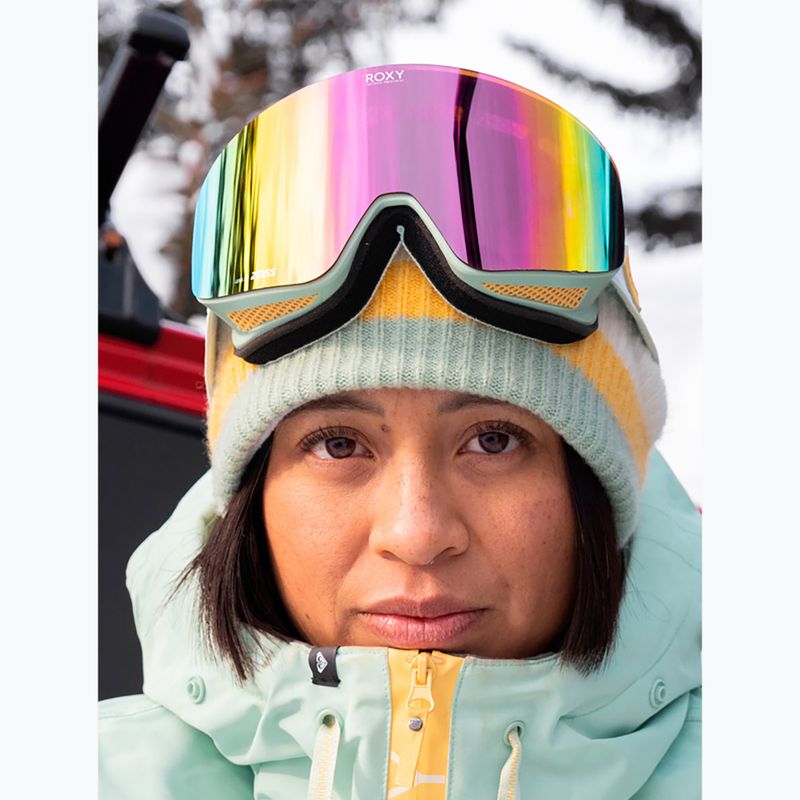 Occhiali da snowboard ROXY Fellin Roxy Life donna roxy life/clux rosa 11