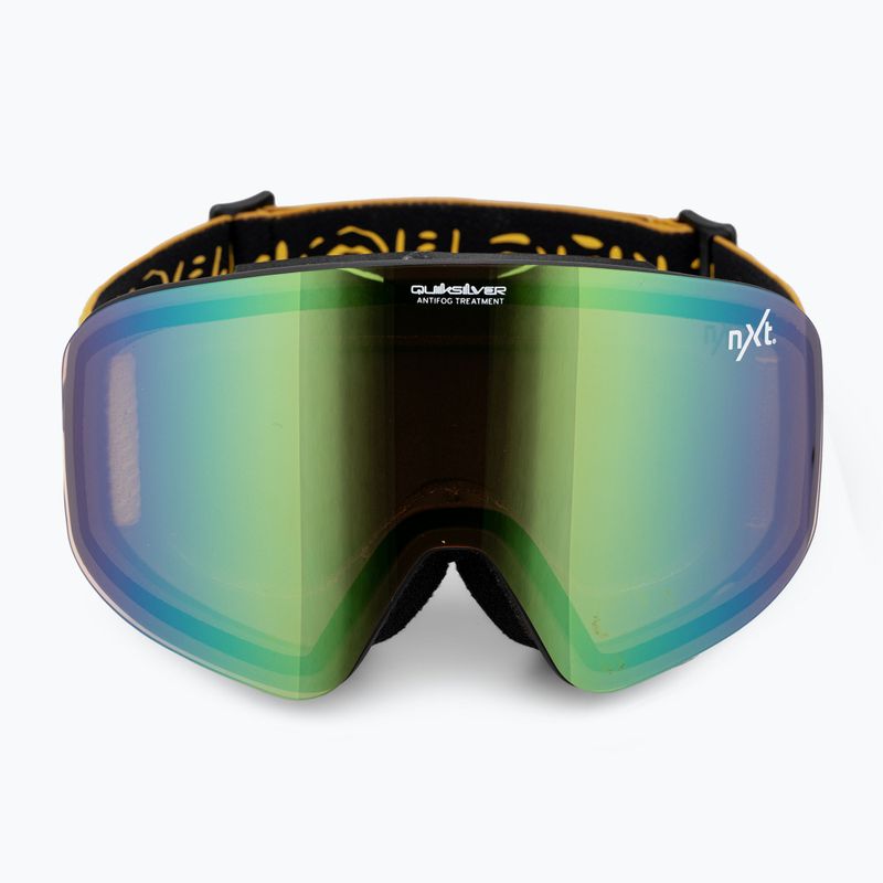Quiksilver Qsrc Nxt mineralyellow/nxt green occhiali da snowboard 2