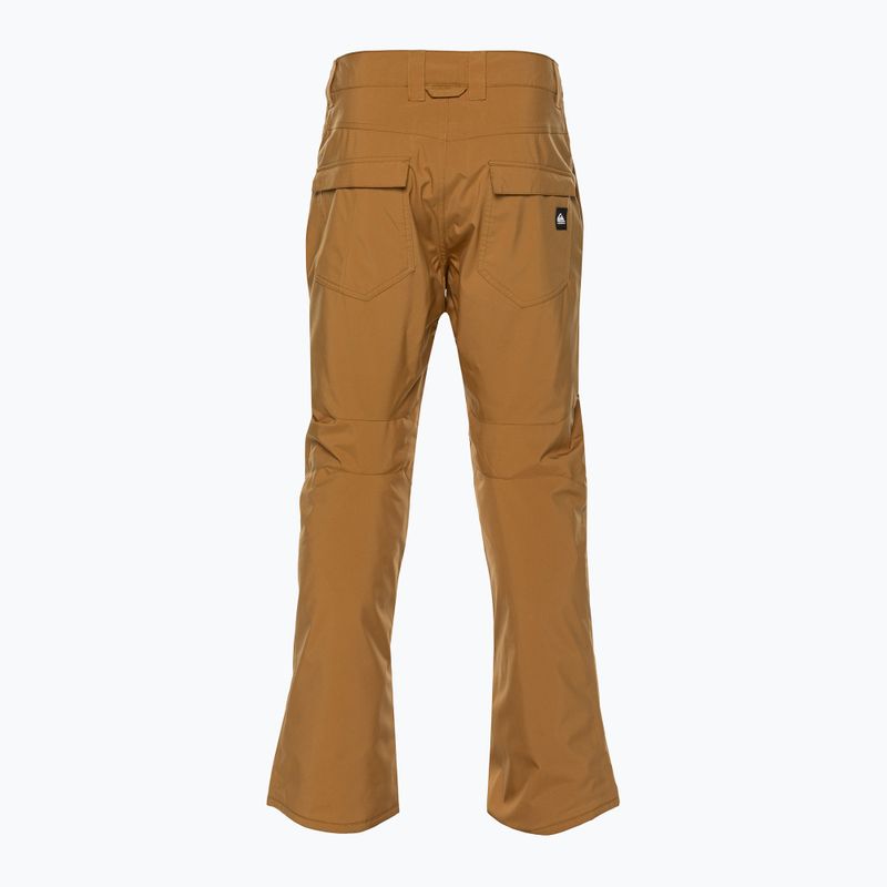 Pantaloni da snowboard Quiksilver Estate bone brown uomo 3