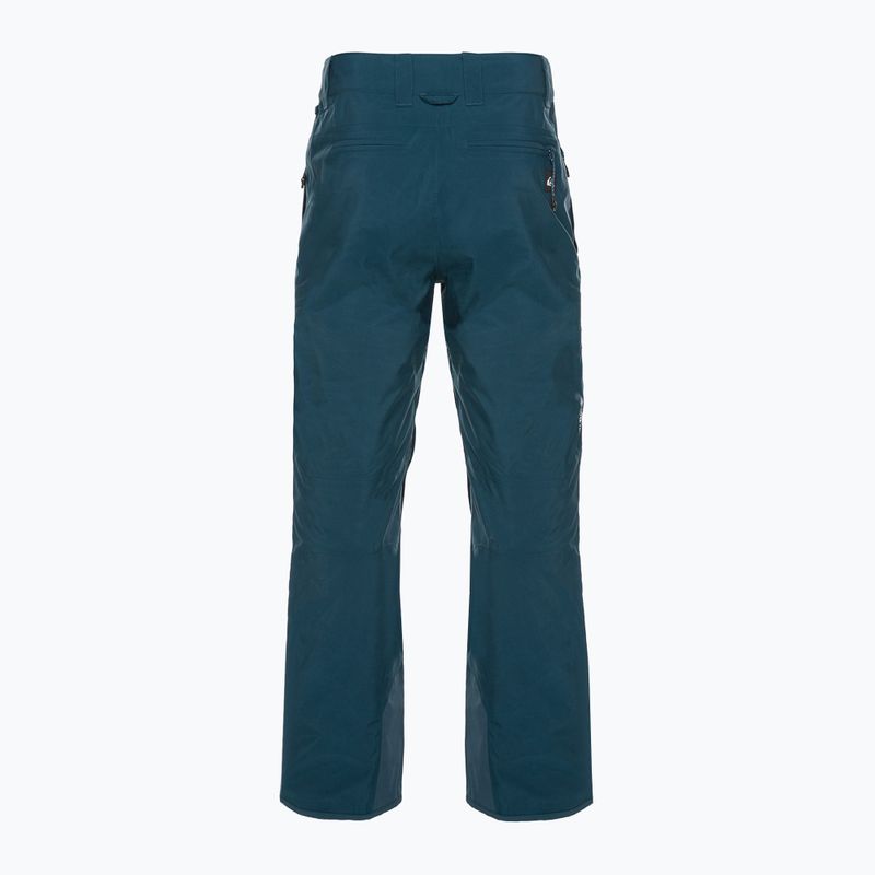 Pantaloni da snowboard Quiksilver Forever Stretch Gore-Tex da uomo blu maiolica 3