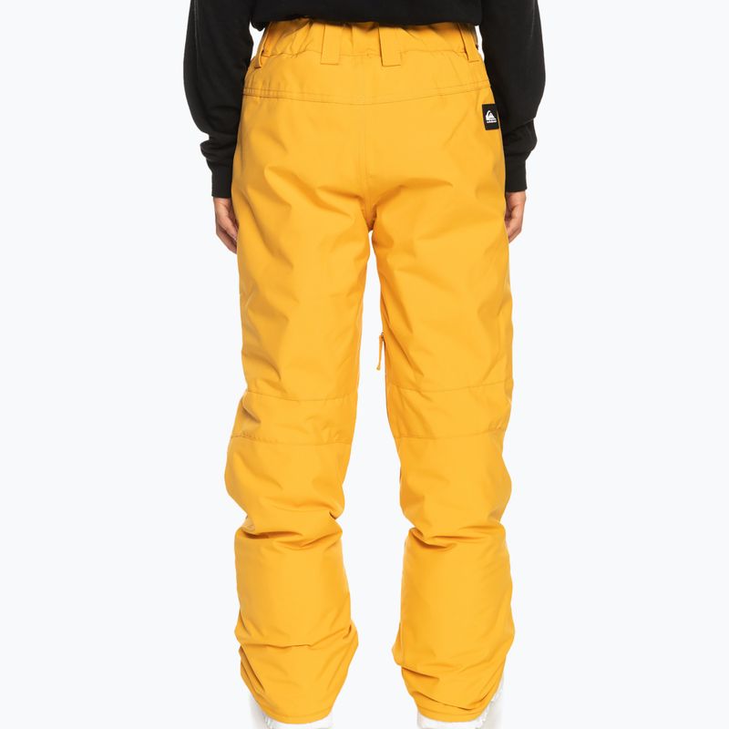 Quiksilver Estate Pantaloni da snowboard per bambini Gioventù giallo minerale 2