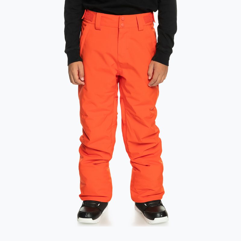 Pantaloni da snowboard Quiksilver Estate Youth granata da bambino