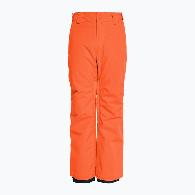 Pantaloni da snowboard Quiksilver Estate Youth granata da bambino 2