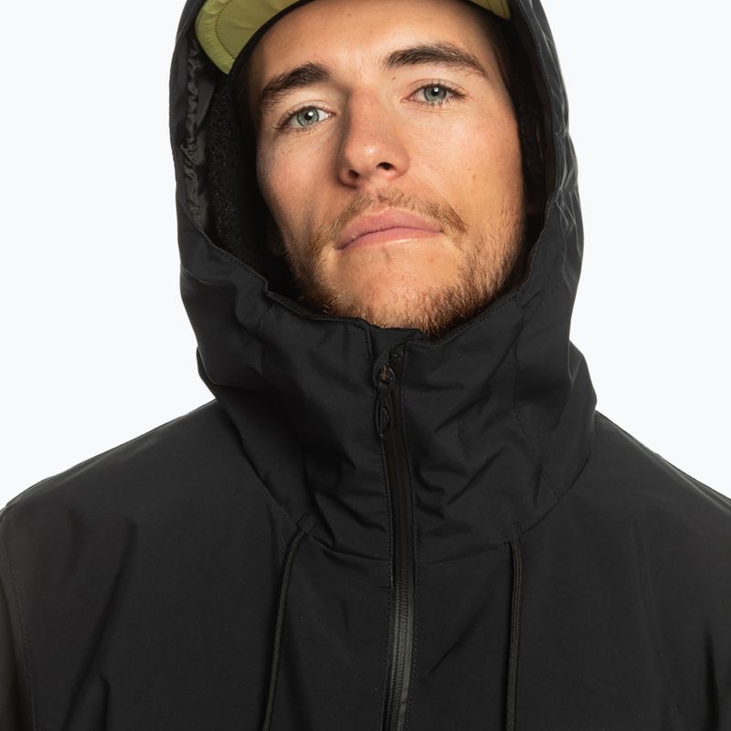 Giacca da snowboard Quiksilver High In The Hood uomo nero vero 4