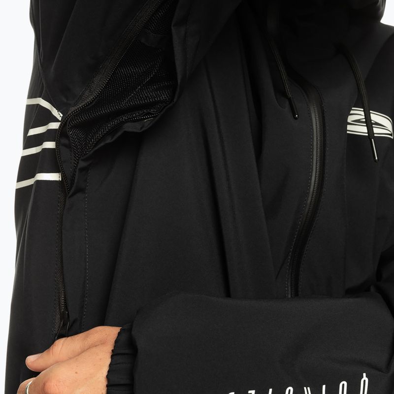 Giacca da snowboard Quiksilver High In The Hood uomo nero vero 7