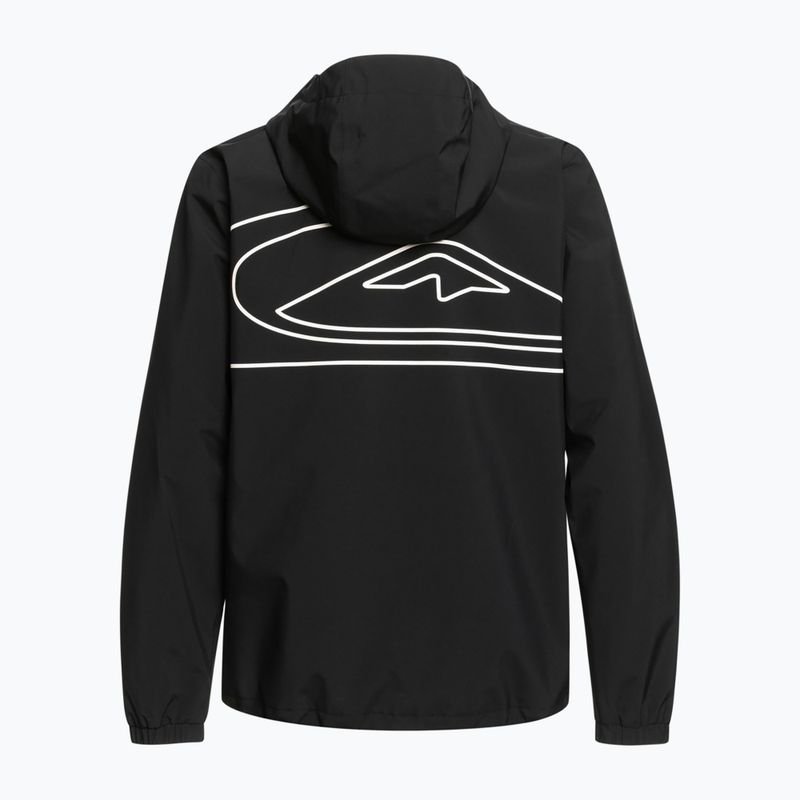 Giacca da snowboard Quiksilver High In The Hood uomo nero vero 13