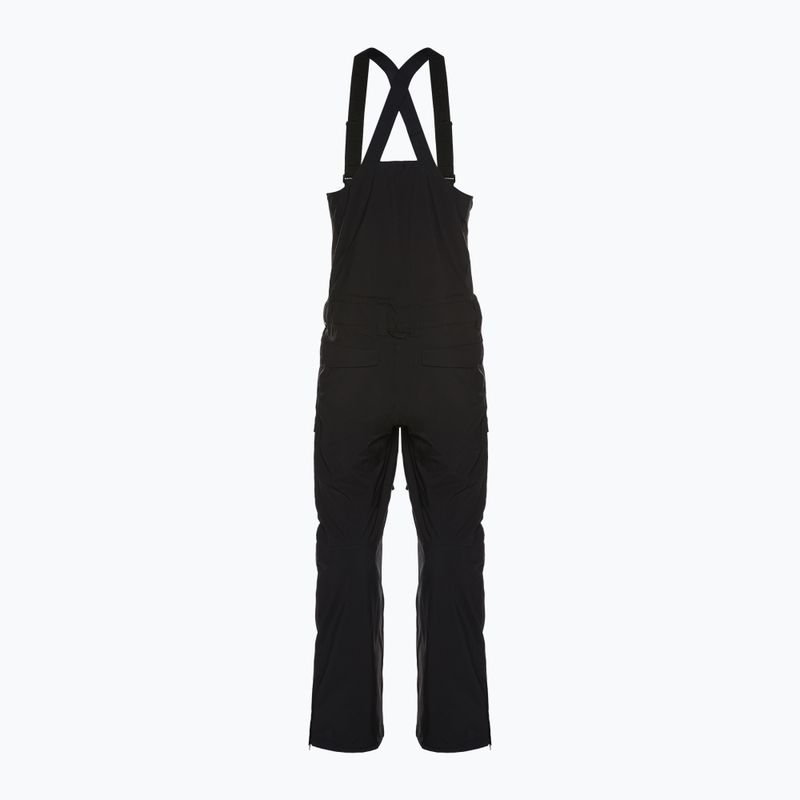 Pantaloni da snowboard Quiksilver Utility Bib da uomo nero vero 9