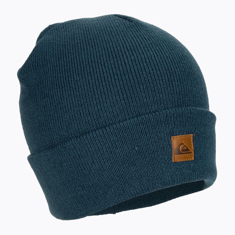 Quiksilver Brigade Beanie berretto da snowboard da uomo blu maiolica