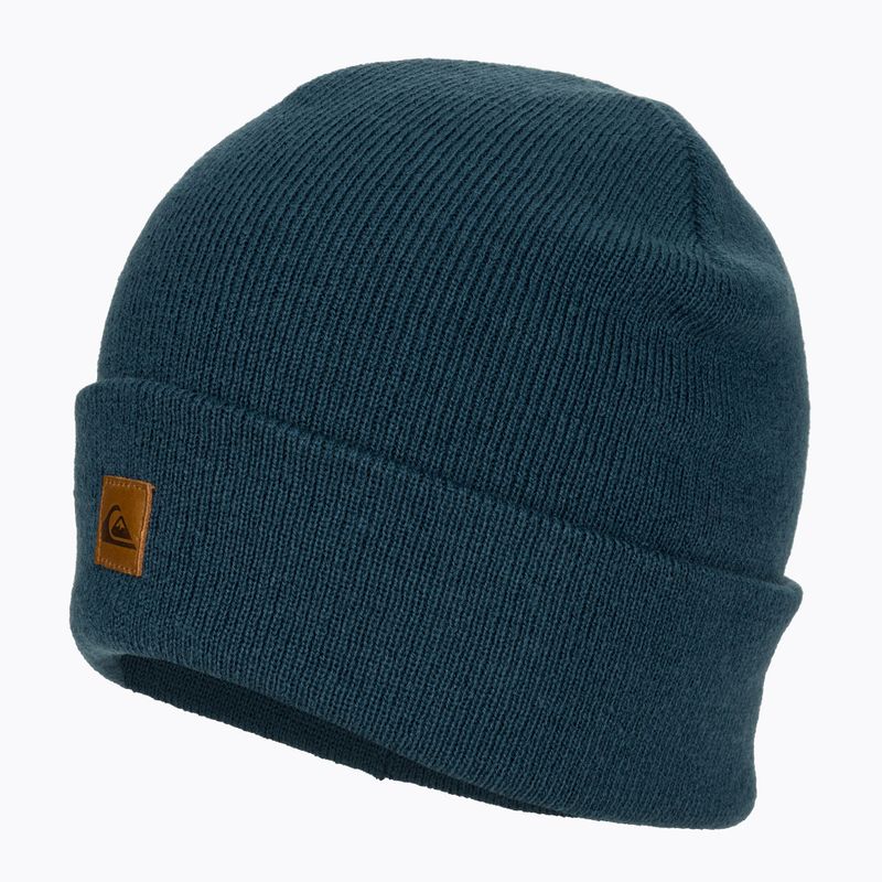 Quiksilver Brigade Beanie berretto da snowboard da uomo blu maiolica 3