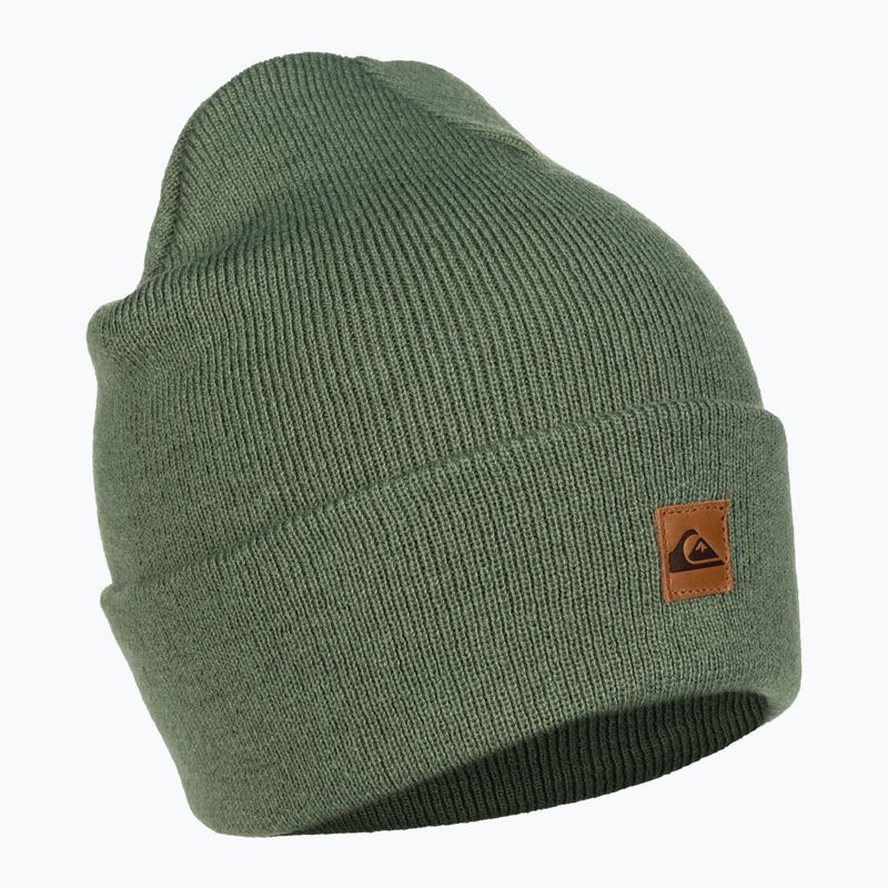 Berretto da snowboard Quiksilver Brigade Beanie da uomo con corona d'alloro