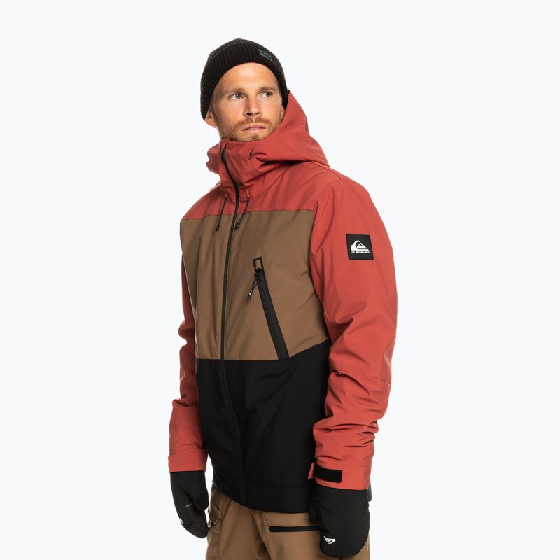 Giacca da snowboard Quiksilver Sycamore cub da uomo 4