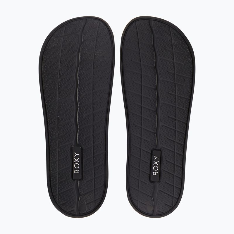Infradito donna ROXY Slippy Knit nero 3