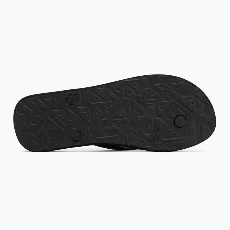 Quiksilver Molokai Recycled nero/blu/blu infradito da uomo 4