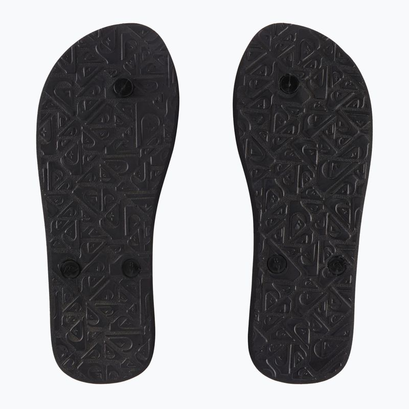 Quiksilver Molokai Recycled nero/blu/blu infradito da uomo 10