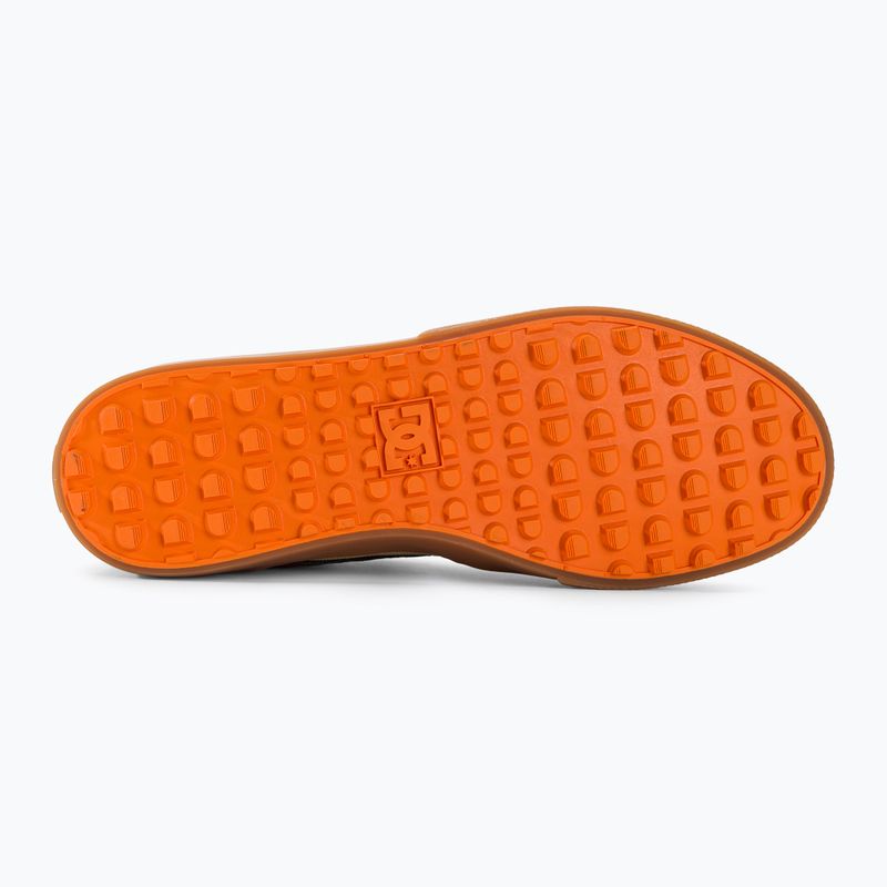 Scarpe da uomo DC Kalis Vulc Mid Wnt marrone/cioccolato scuro 5