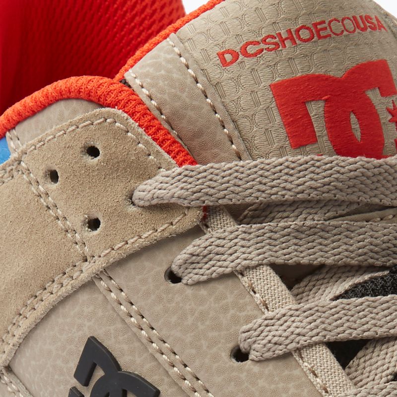 Scarpe da uomo DC Manteca Se light camel 8