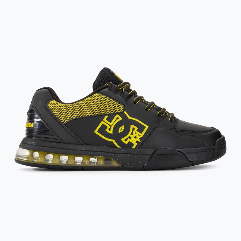 Scarpe DC Versatile Le nero/giallo da uomo 2