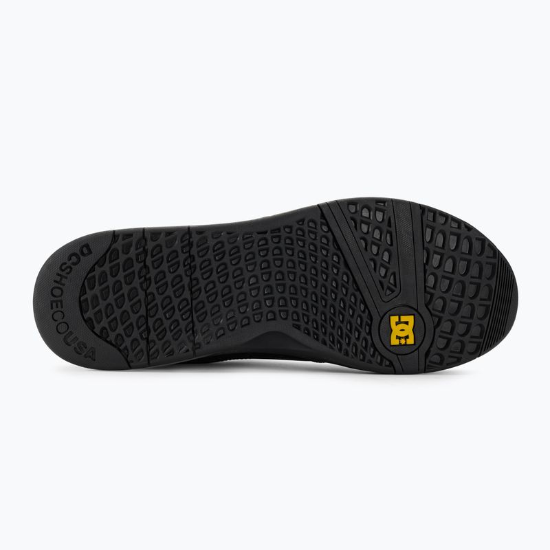 Scarpe DC Versatile Le nero/giallo da uomo 5