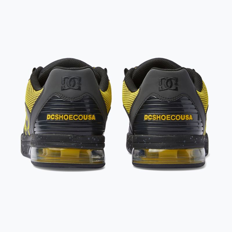 Scarpe DC Versatile Le nero/giallo da uomo 10