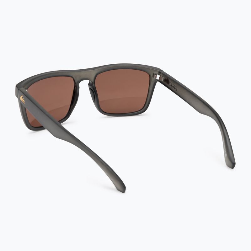 Occhiali da sole da uomo Quiksilver Ferris Polarised fumo/oro 2