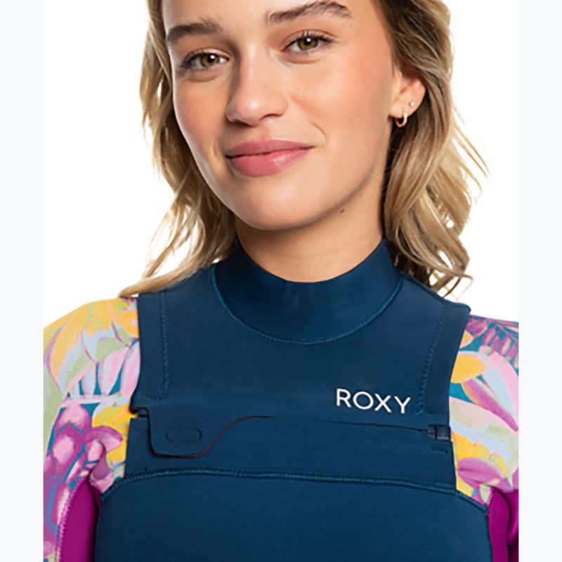 Asse da nuoto ROXY 4/3 Swell Series FZ antracite caldo tropico donna schiuma 5