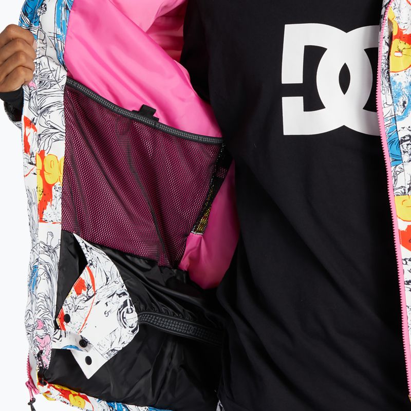 Giacca da snowboard DC AW Basis santi e peccatori da uomo 8