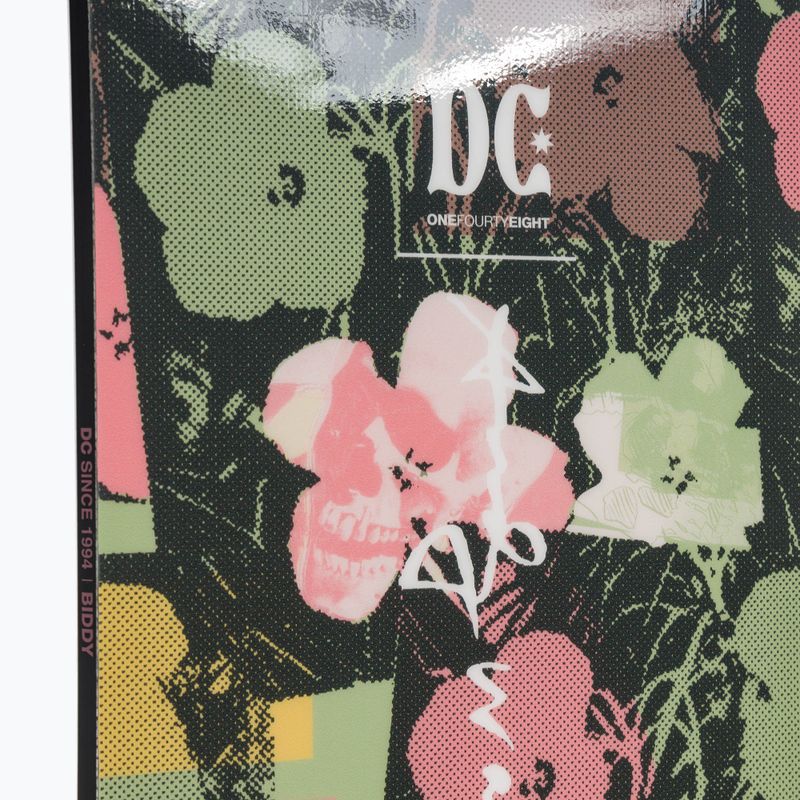 Snowboard donna DC AW Biddy in fiore 5
