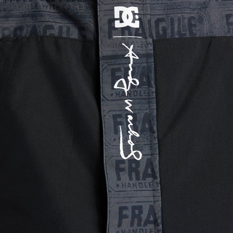 Pantaloni da snowboard da uomo DC AW Shadow nero fragile 9