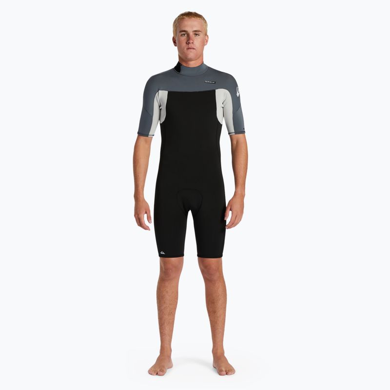 Muta Quiksilver 2/2 mm Everyday Sessions BZ nero/ash da uomo