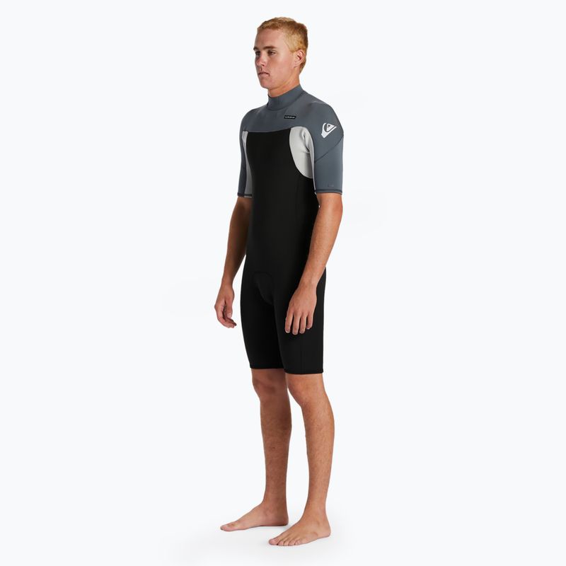 Muta Quiksilver 2/2 mm Everyday Sessions BZ nero/ash da uomo 3