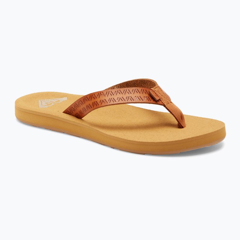 Infradito ROXY Porto Motif donna tan 8