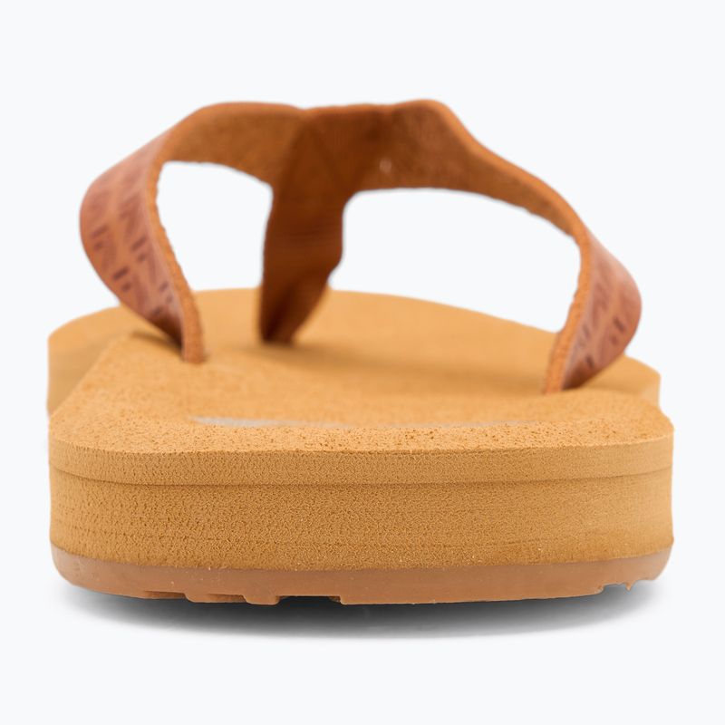 Infradito ROXY Porto Motif donna tan 6