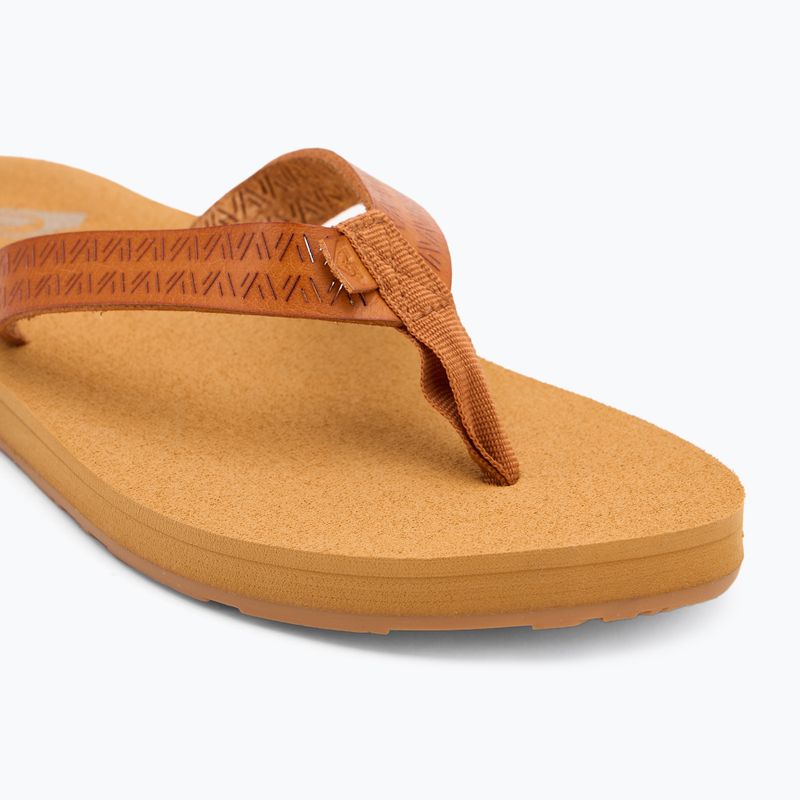 Infradito ROXY Porto Motif donna tan 7