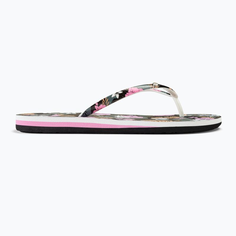 ROXY Portofino III infradito da donna verde tropicale 2