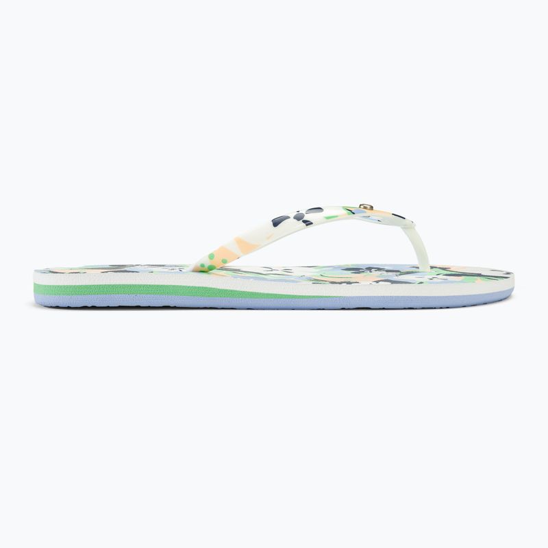 Infradito ROXY Portofino III soft lime/ocean da donna 2