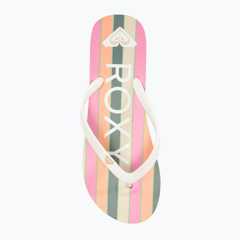 ROXY Tahiti VII infradito donna crema pesca 5