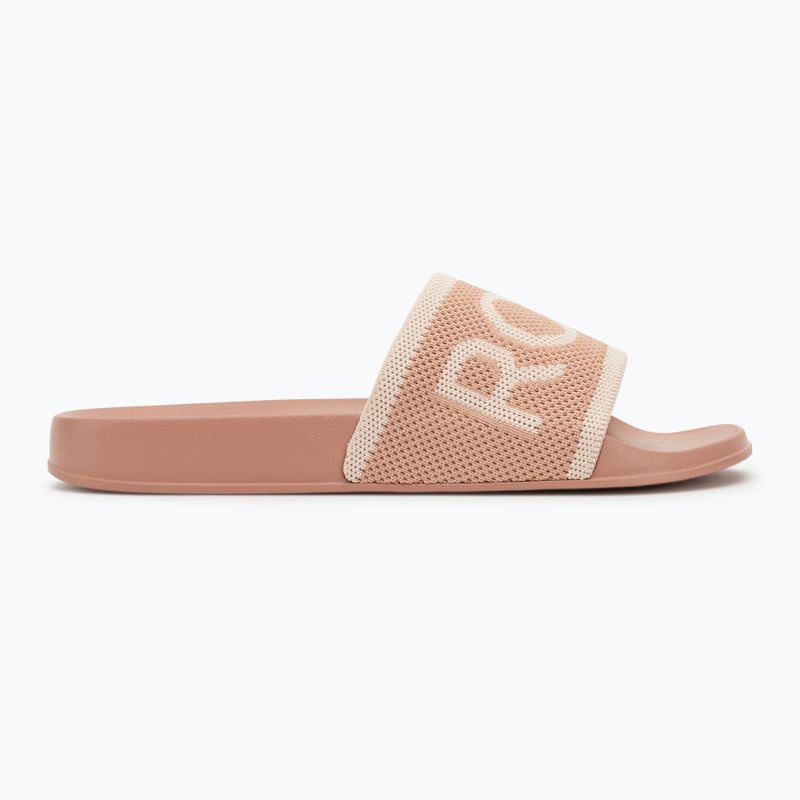 ROXY Slippy Knit infradito da donna grano/caffè turco 2