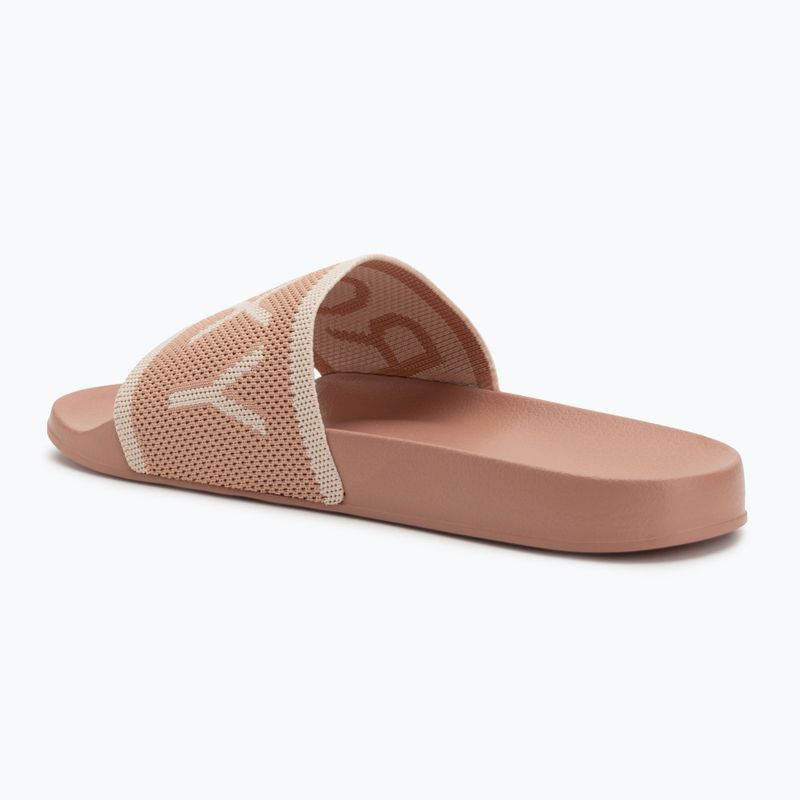 ROXY Slippy Knit infradito da donna grano/caffè turco 3