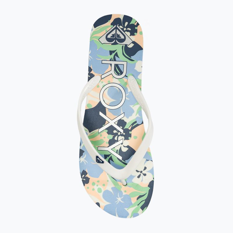 ROXY Tahiti VII infradito da donna soft lime/ocean 5