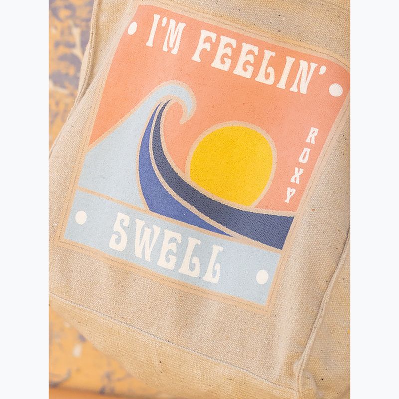 Borsa donna ROXY Drink The Wave Tote tapioca 9