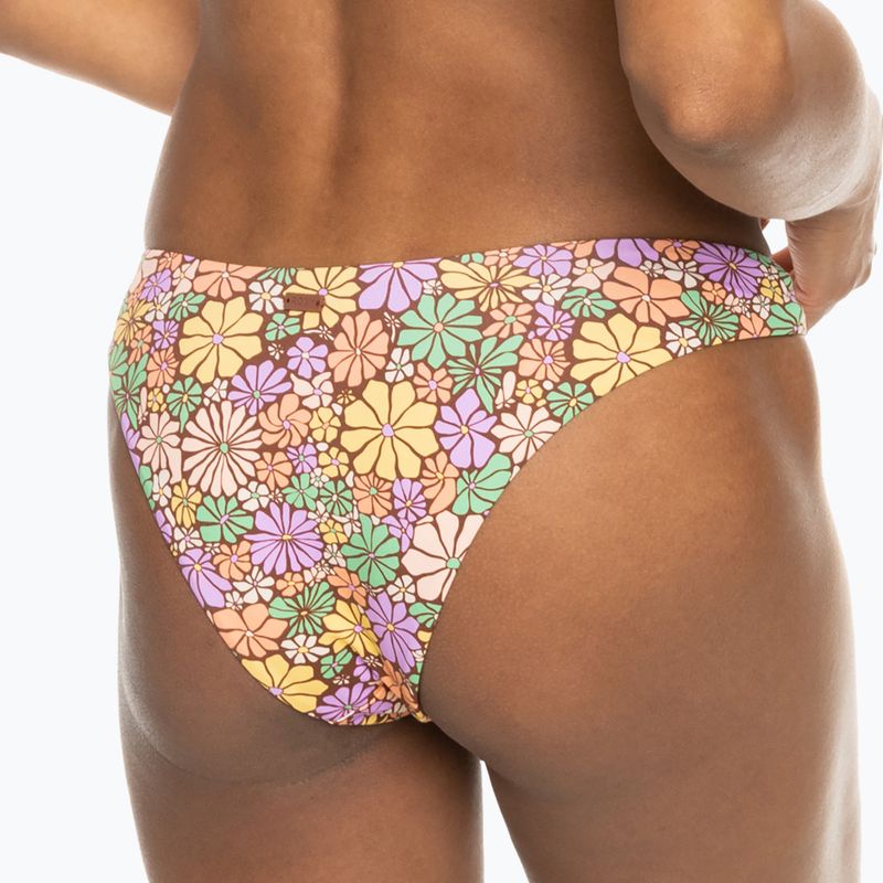 ROXY All About Sol Moderato root beer all about sol mini slip del costume da bagno 4