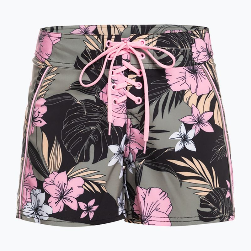 Pantaloncini da bagno donna ROXY Pro The 93 Win antracite classic pro surf