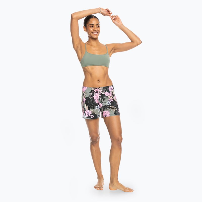 Pantaloncini da bagno donna ROXY Pro The 93 Win antracite classic pro surf 3