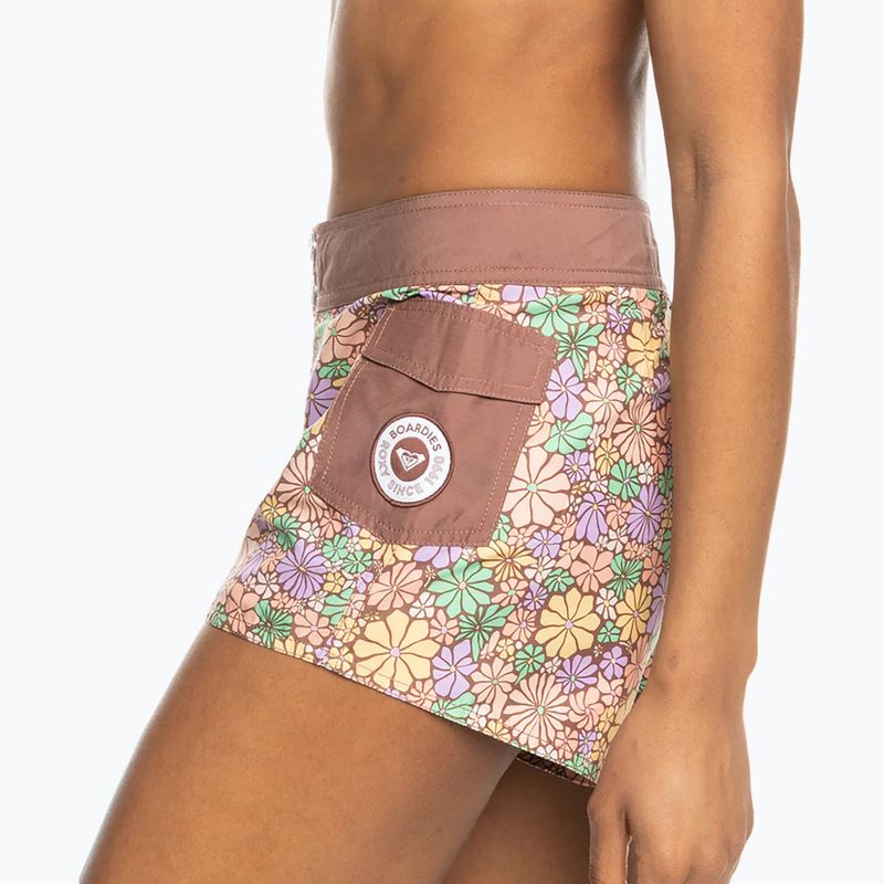 Mini pantaloncini da bagno donna ROXY New Fashion 2" root beer all about sol 5
