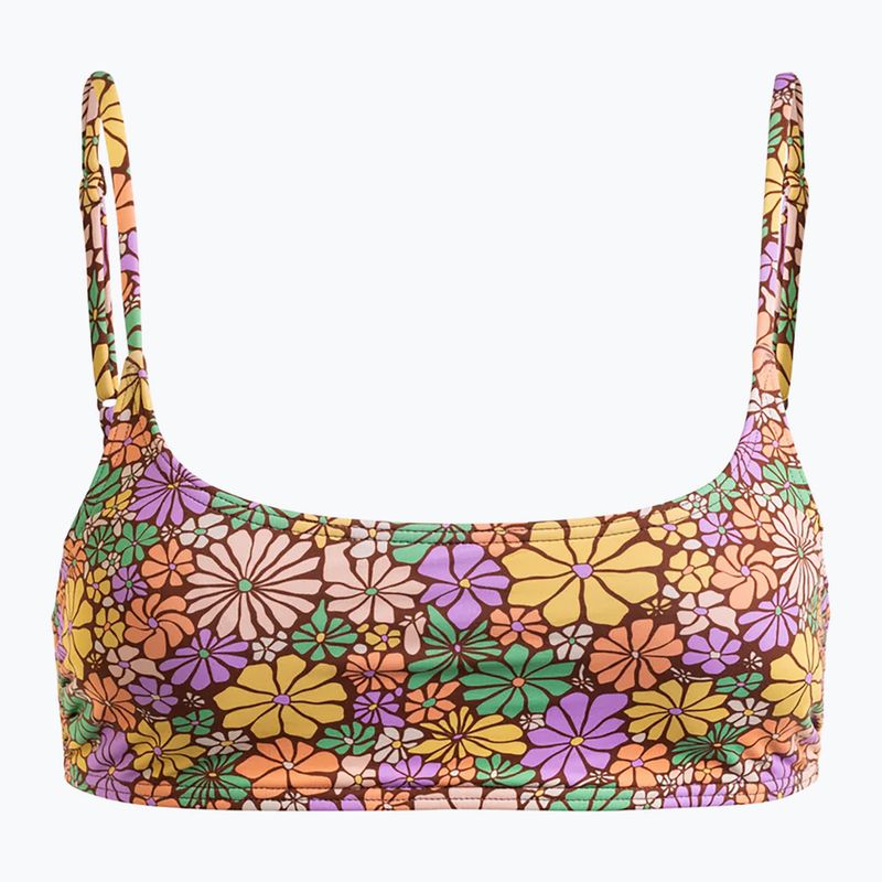 ROXY All About Sol Bralette root beer all about sol mini top da bagno