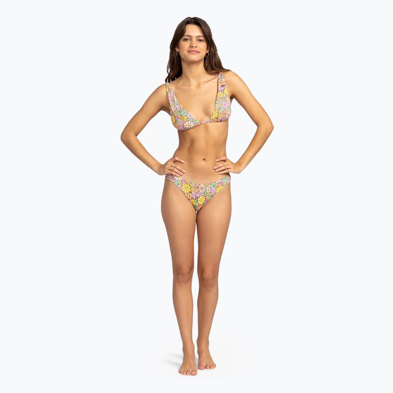 ROXY All About Sol Top allungato del costume da bagno mini di root beer all about sol 3